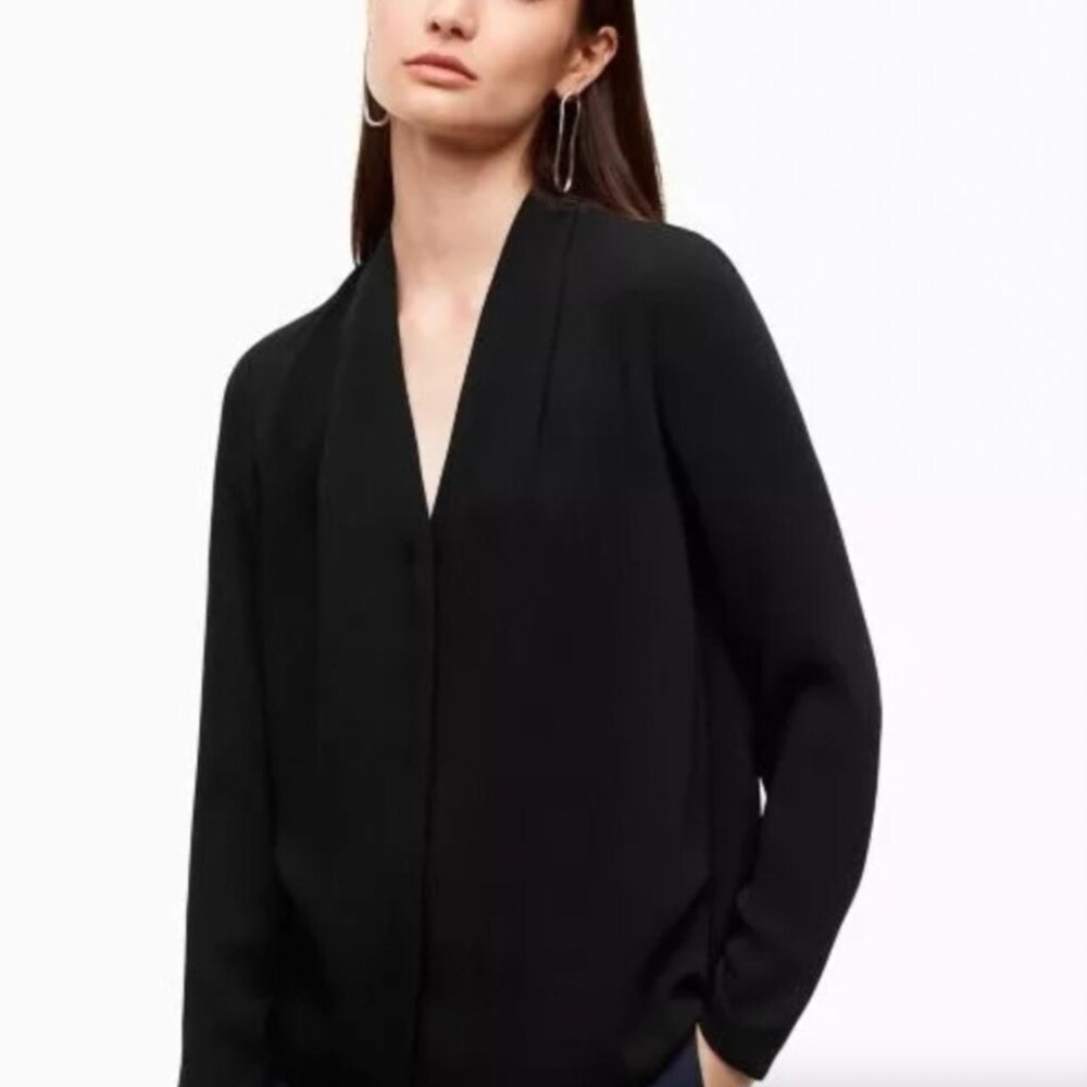Babaton Black Blouse Size Medium